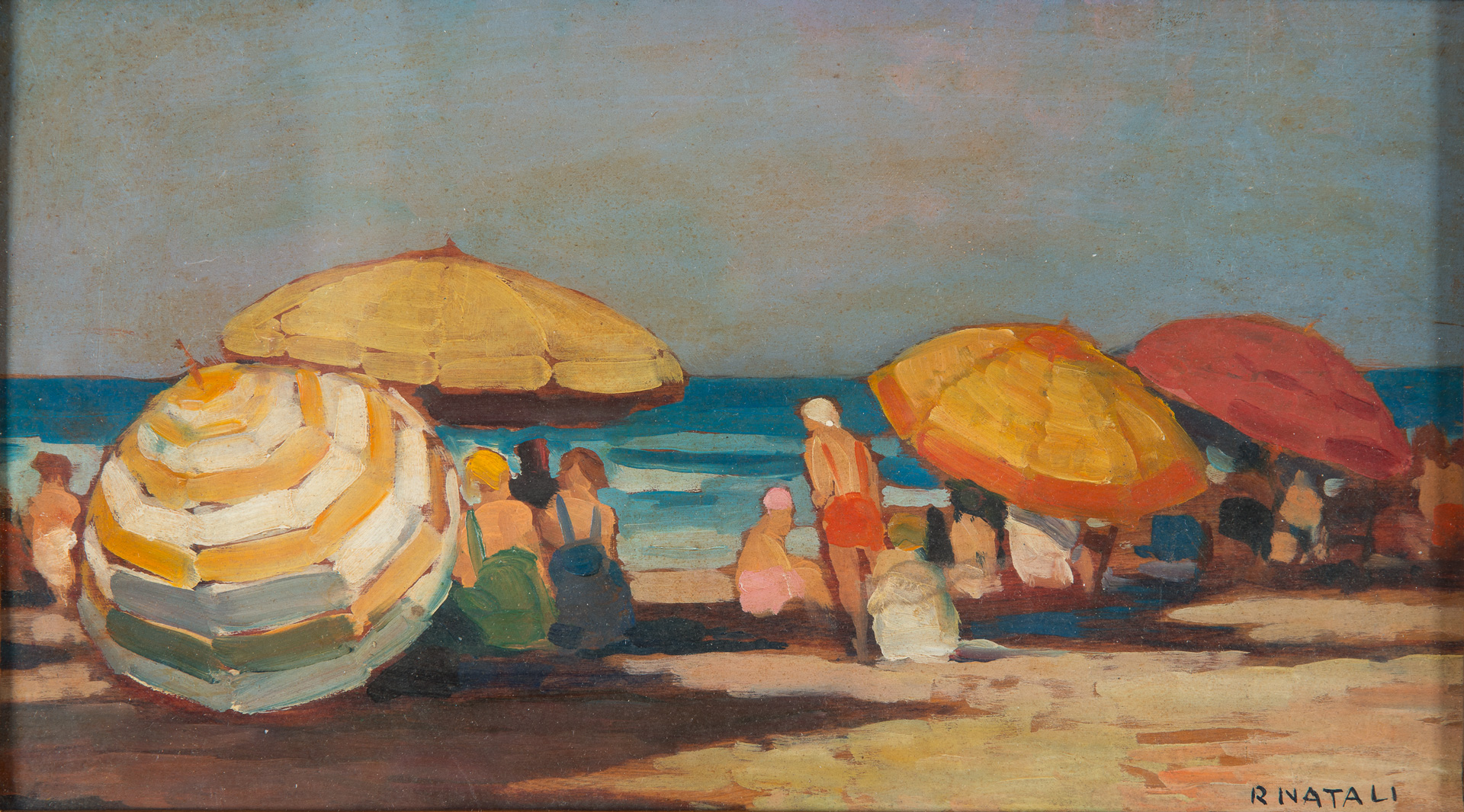 Sulla spiaggia, 1932