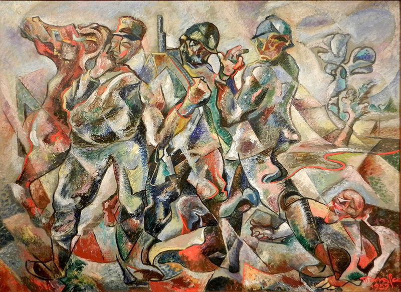 Antonio Marasco - Solidarietà per Boccioni, 1957